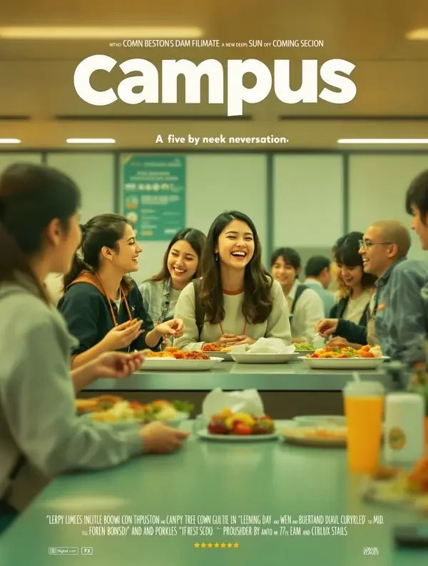 校园食堂日记 影视海报